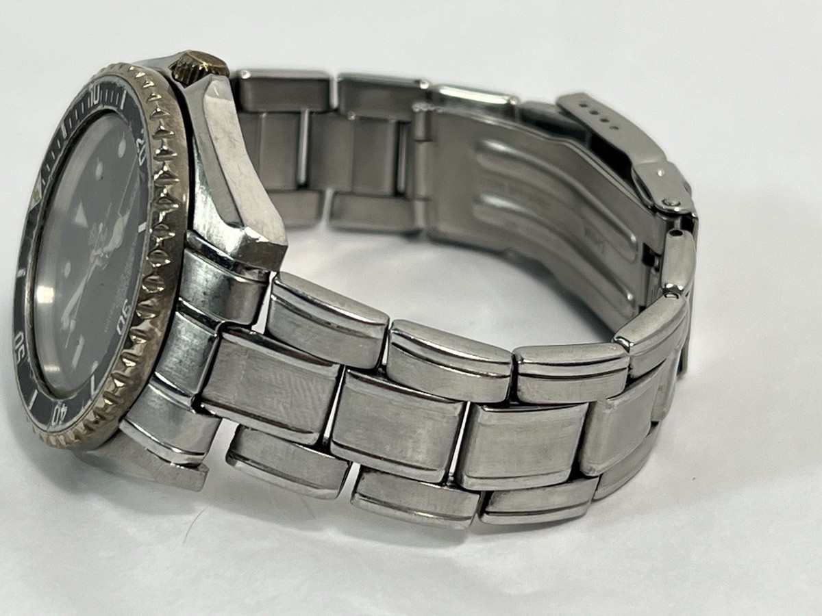 Vintage Jules Jurgensen 6630 Stainless Steel Quartz Men's Day/Date