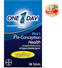 One A Day Men's Pre-Conception Health Multivitamin to Support Healthy Sperm,...