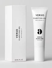 VERSO Clarifying Gel with Retinol 8 1oz/30mL Full Size - NEW, FREE SHIP!