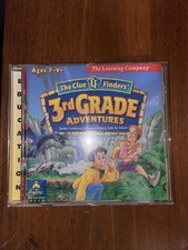 The Clue Finders 3rd Grade Adventures CD-ROM 1997 PC/Mac Age 7-9