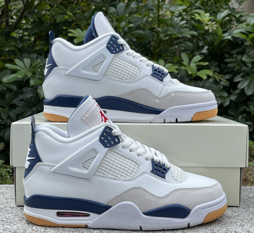 Air Jordan 4 ホワイト/ネイビー Size 8.5 - Jordan 4 Retro Mid Midnight Navy for sale online | eBay