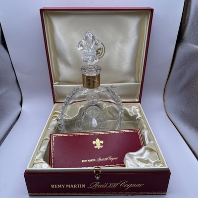 Remy Martin Louis XIII Grande Champagne Cognac Baccarat Carafe FULL SET No F7835