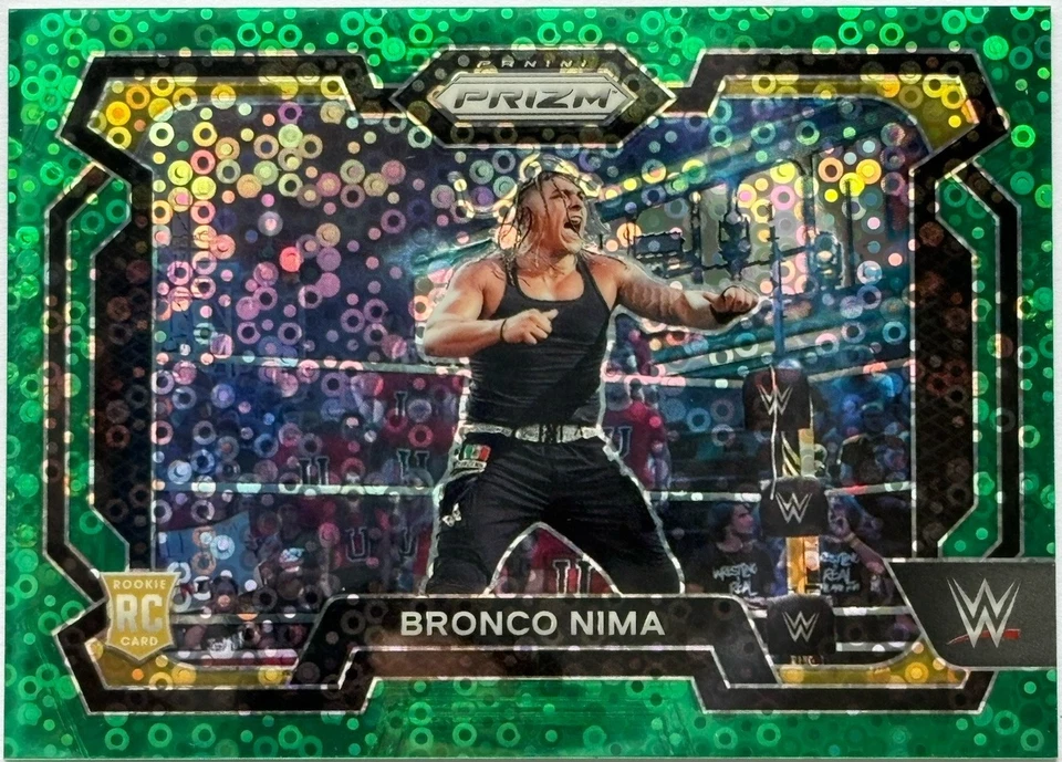 Green under Card Prizm