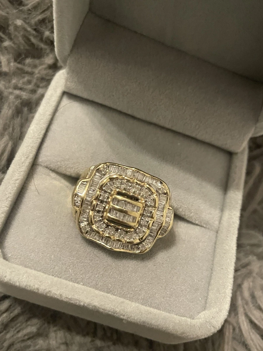 Yellow Gold Fine Diamond Rings Size 9 for sale | eBay