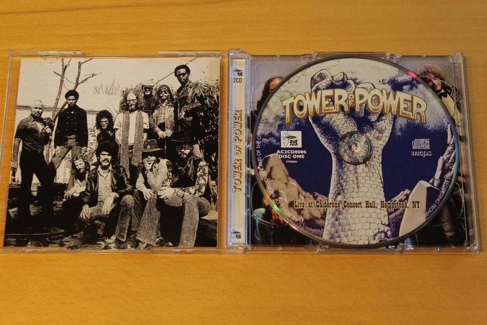 Tower of Power 2 CD Set Live 1975 at Calderone Hall NY Import CD Alles neuwertig - Bild 2 von 4