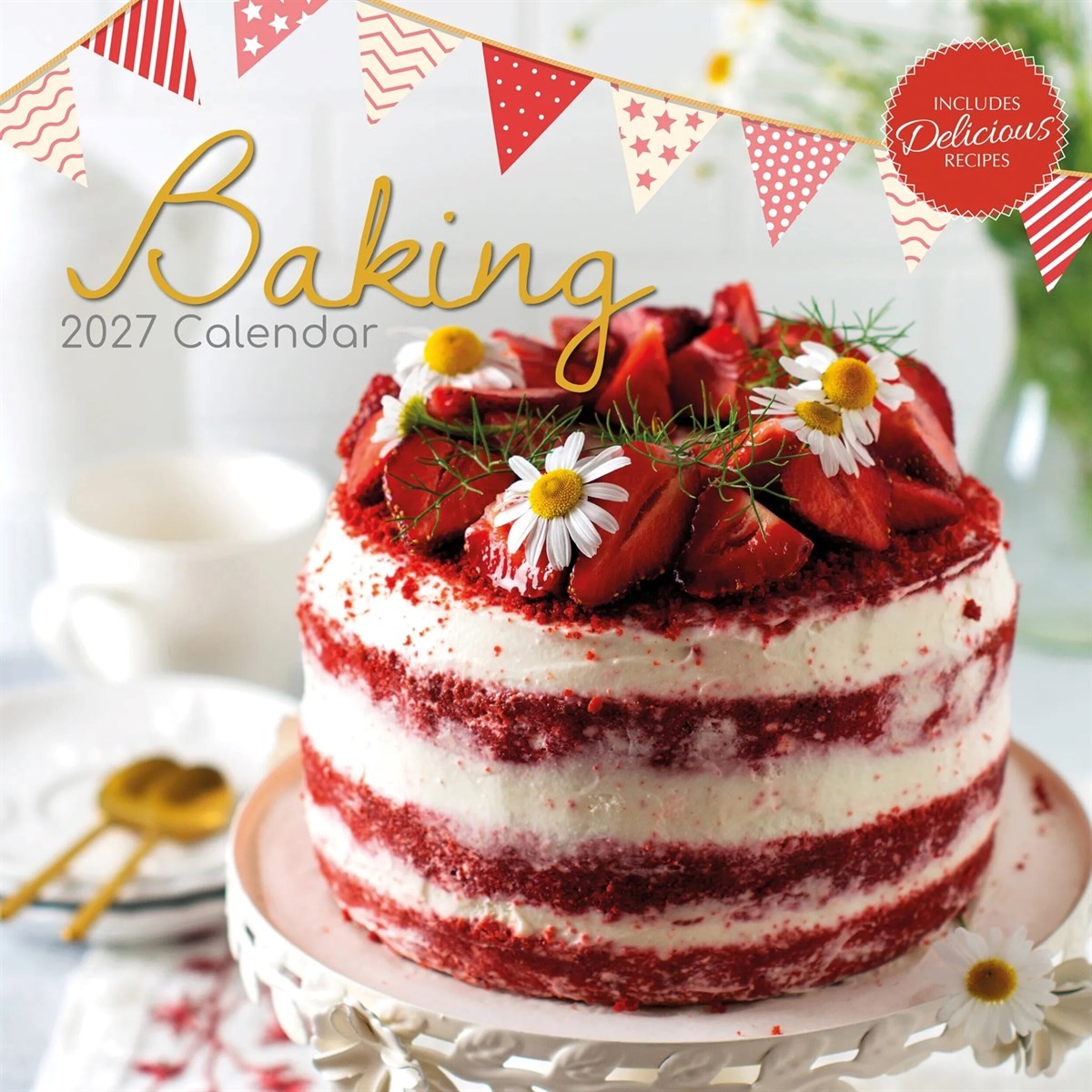Baking Calendar 2027, Wall Calendars, Month To View, Lifestyle, Gift - Image 2