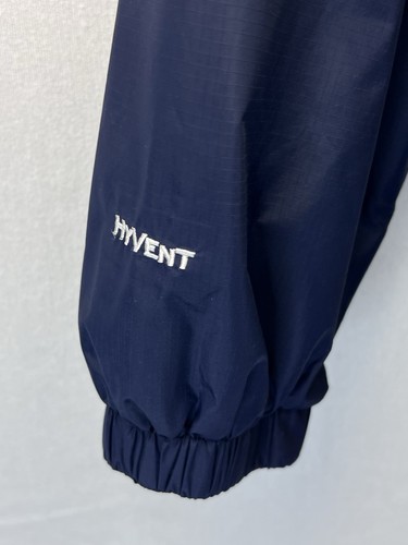 NORTH FACE Hyvent Jacket Mens L Blue Hood Rain Coat Hiking Walking Windbreaker - Picture 4 of 6