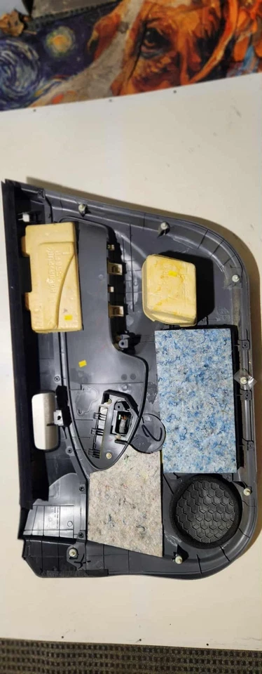 96-00 HONDA CIVIC DX LX EX COUPE DRIVER & PASSENGER DOOR PANEL SET OEM - Image 2 of 4