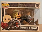 NIB Funko Pop! Rides #15: Game of Thrones Daenerys & Drogon 2017 HBO