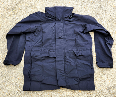 NEW US Navy NWU Cold Weather Parka Black Gore-Tex Hooded Rain 