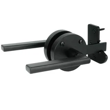 Gate Latch for Wooden Fence Double Side Gate Latch Heavy Duty Swinging Door L...