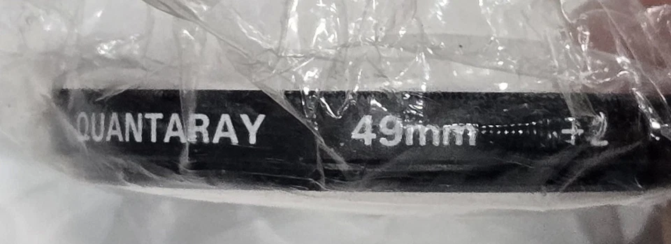 3 QUANTARAY 49MM +1 , +2 & + LENSE FILTERS NEW - Image 2 of 4