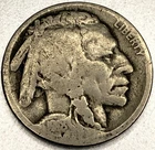 1918-S Buffalo Nickel Good Condition 5 Cent US Coin Early Date 5c - ST734