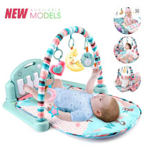 Baby Play Gym Kick and Play Piano Mat Tummy Time Activity Center Toy Gift 0-36M