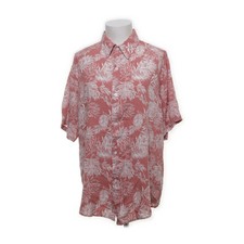 Theros, Kurzarmhemd, Größe: L, Rot/Weiß/Mehrfarbig, Blumen, Damen #yVH