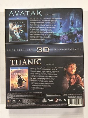 Avatar / Titanic 3D (Blu-ray 3D) ITALIAN 2 Epico Filmes James
