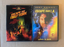 Escape from New York  L.A DVD Combo John Carpenter Kurt Russell Steve Buscemi