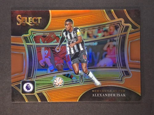 2023-24 Panini Select EPL ALEXANDER ISAK 7/75 Orange Prizm Field Level #246