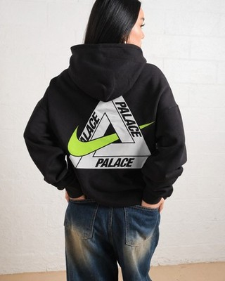 Palace Nike Hoodie Schwarz M