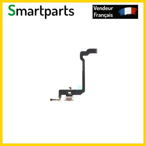 Flex De Charge Pour IPhone XS - Connecteur Port De Charge Argent - Neuf - Compatible Apple