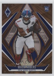 2024 Panini Phoenix Rookies Bronze /75 Malik Nabers #221 Rookie RC