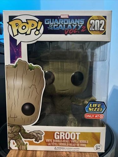 Funko Pop Marvel Guardians Of The Galaxy Vol.2 Groot Target Exclusive Jumbo Size