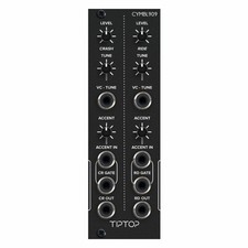TipTop Audio CYMBL909 TR-909 Crash/Ride Cymbals Generator Module (black)