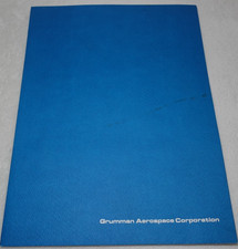 Grumman Aerospace Corporation 1980s Promotional Folder Photos & Publication