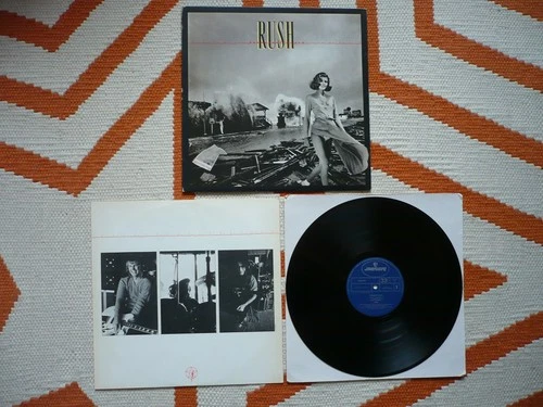 Rush Permanent Waves Vinyl UK 1980 Mercury 1st Press LP Spirit Of Radio