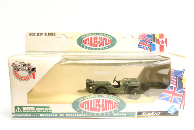 Solido The Famous Battles Collection 6122 Jeep Blindee diecast Car