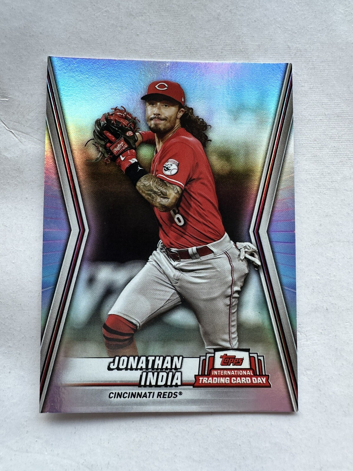 2023 National Baseball Trading Card Day Cincinnati Reds Issued Jonathan