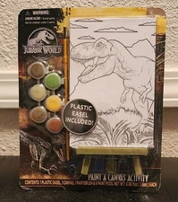 Jurassic World Paint A Canvas Activity