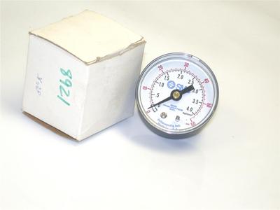 BRAND NEW IN BOX SMC PRESSURE GAUGE 0-60 PSI 1/4'' NPT K-18 (4 AVAILABLE)