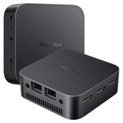 Blackview MP80 Mini PC Intel 12th N97 16GB+1TB M.2 SSD Windows 11 Pro Computer