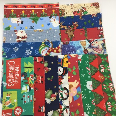 32 PC Christmas 8 Sets 5'' Square & 8 Sets 2.5 x10'' Strips (2 Each Design) CSS735
