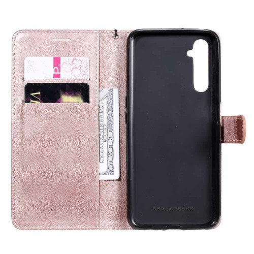 Funda protectora abatible de cuero para OPPO A9 A5 2020 Realme 6 Find X2 Lite Reno4 3 - Imagen 27 de 36