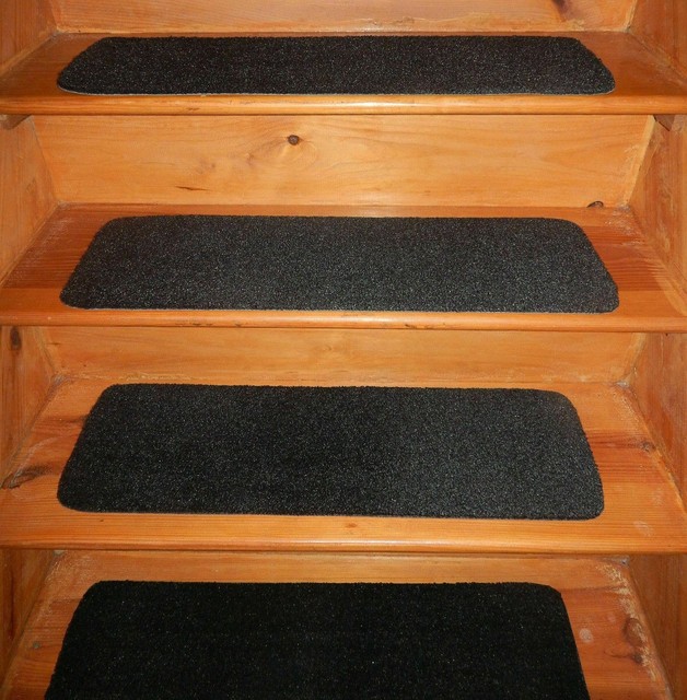 4= Step 9" x 30" 100 FLEXIBLE Rubber IN/OUT Door Stair Treads Vinyl