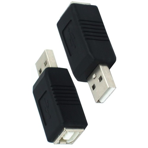USB 2.0 Typ Stecker auf B Buchse Drucker Scanner Adapter Konverter Schwarz - Afbeelding 6 van 7