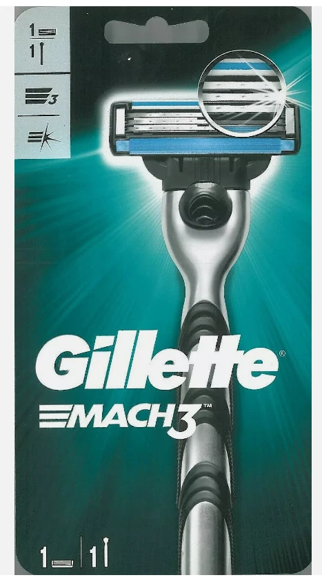 Gillette Mach 3 Men Shaving Razor - 1up