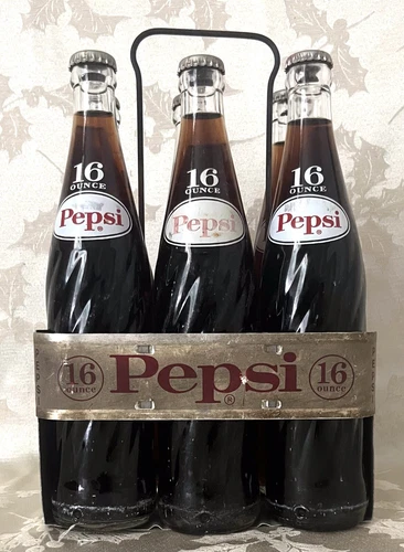 VINTAGE 16oz PEPSI COLA 6-PACK CARRIER