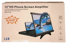12" Smartphone Screen Magnifier / Amplifier Stand - New
