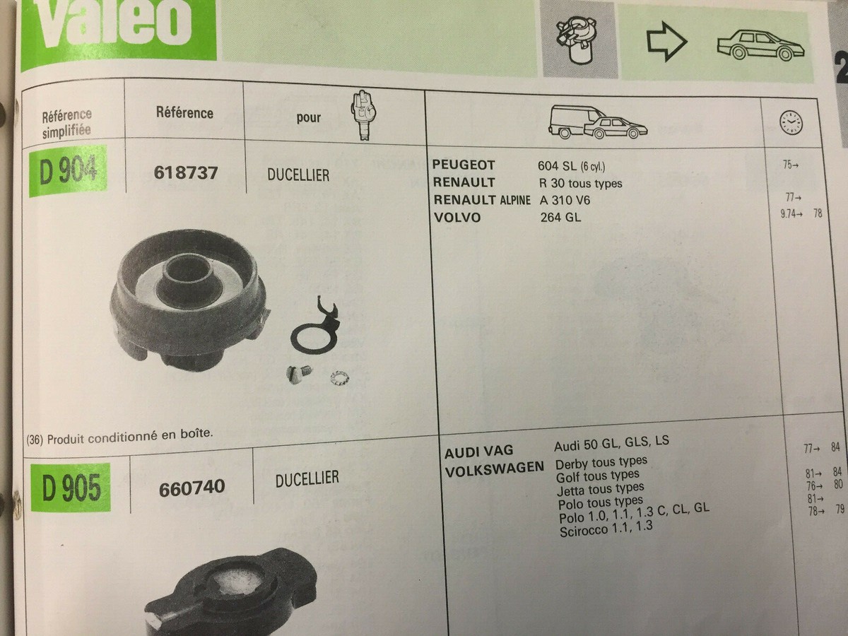 Rotor D'allumeur Bosch 1234332177 – Neuf, Pour Alpine A310, Renault R30, Peugeot 504/604