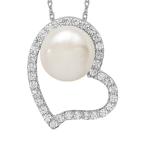 Collares y colgantes de moda con colgante de perlas