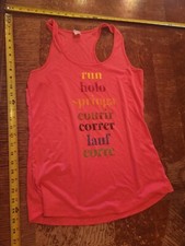Sport-Tek Womens Dri-Fit Lightweight Tank Top Orange Medium S117