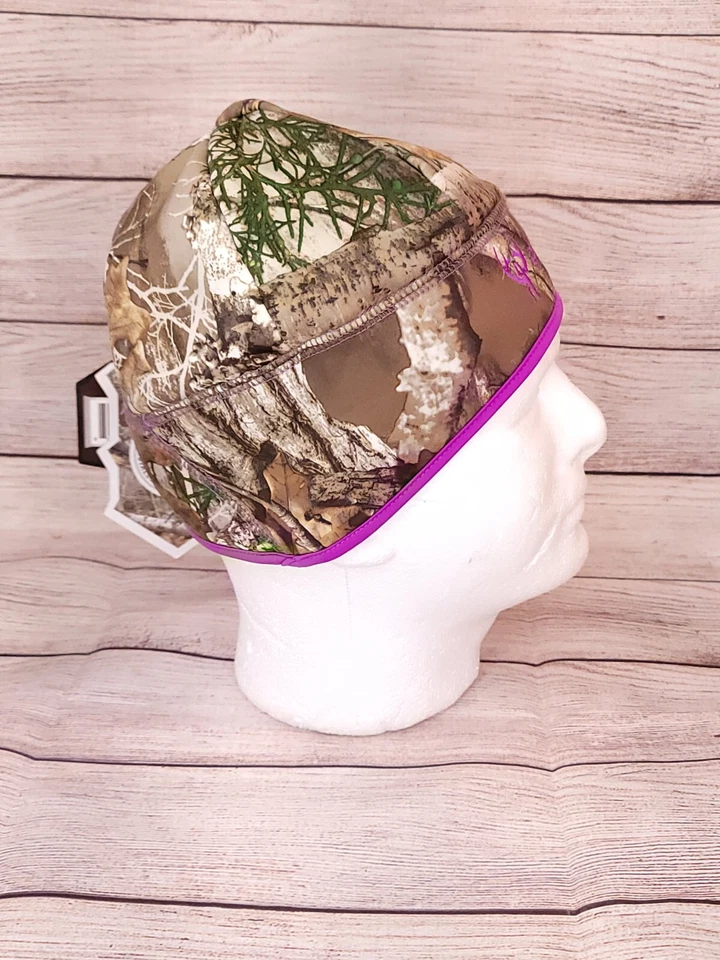 Huntworth Whisper Beanie Hat Cap Mossy Oak  Fleece Hunting - Image 2 of 4