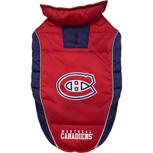 Pets First NHL PET Warming Sports Jacket Dogs Puffer Vest & Cats Puffer Vest - Picture 9 of 42