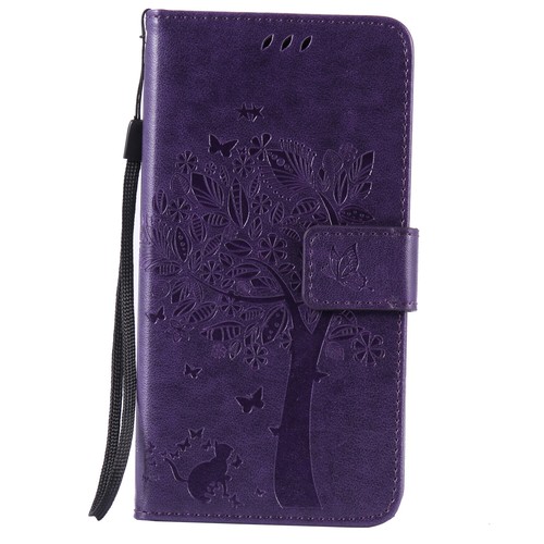 For LG Stylo 7 K22 Plus K42 Tree Pattern PU Leather Flip Wallet Case Phone Cover - Picture 19 of 24