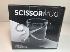 Fairly Odd Novelties Scissor Handle Ceramic Coffee Tea Mug FON-10242