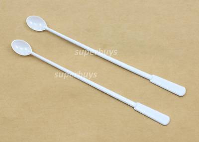 2pc Reusable Micro Mini Tiny Spoon Scoop Pick Up Small Items or Fish Feed Feeder