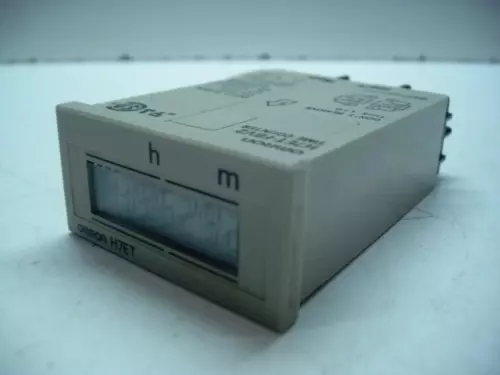 OMRON H7ET-FBV2 TIME COUNTER 24-240VAC/6-240VDC 7DIGIT